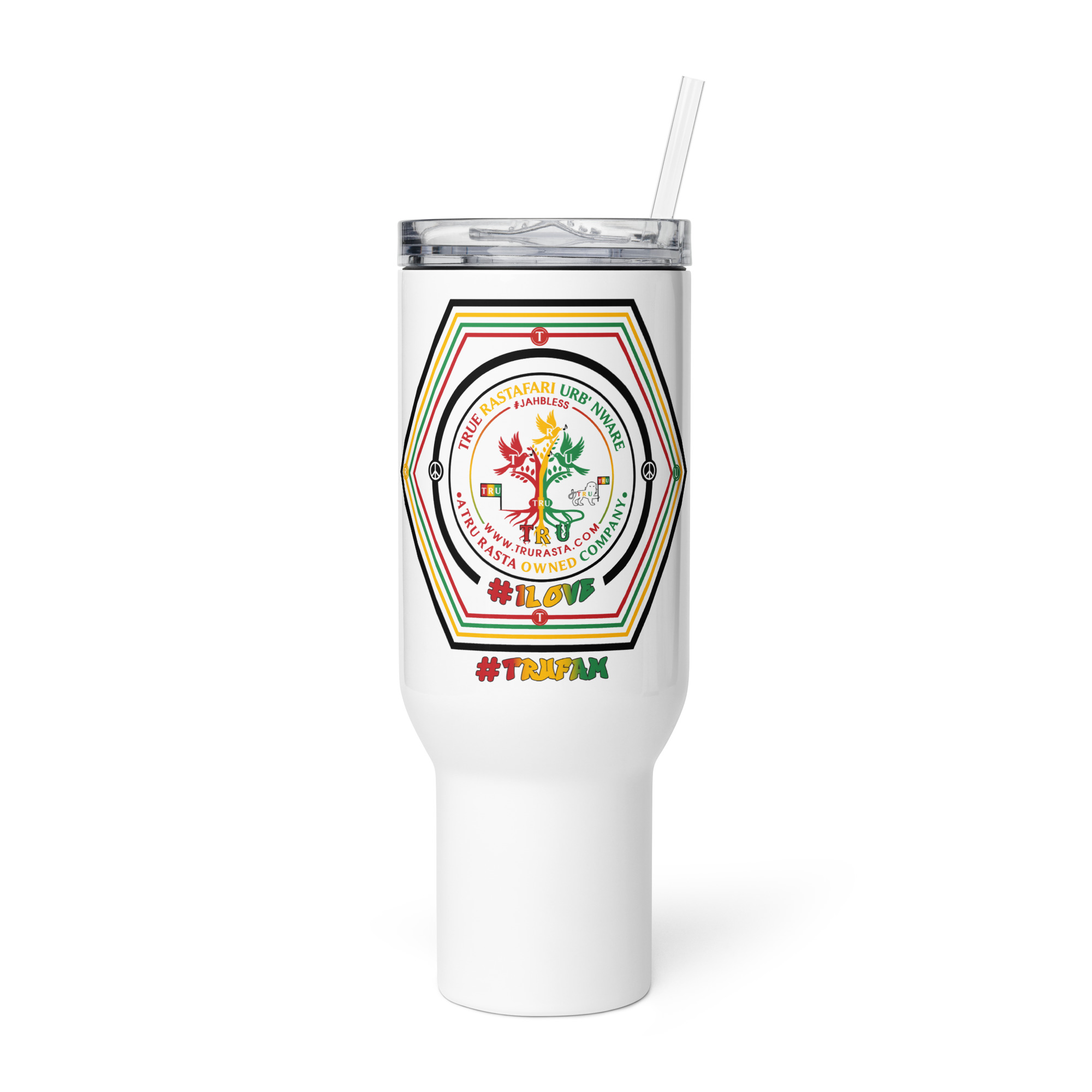 TRU travel mug with a handle - Image 4