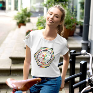 TRU All-Over Print Crop Tee