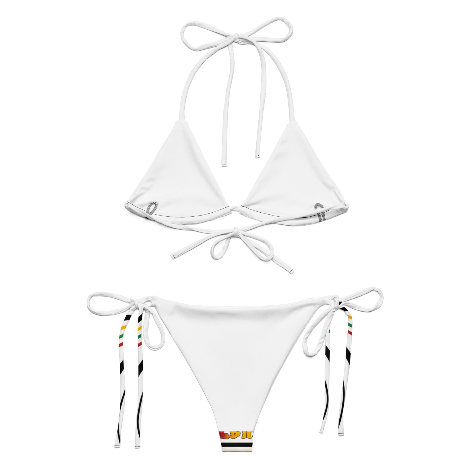 TRU All-Over Print Recycled String Bikini - Image 2