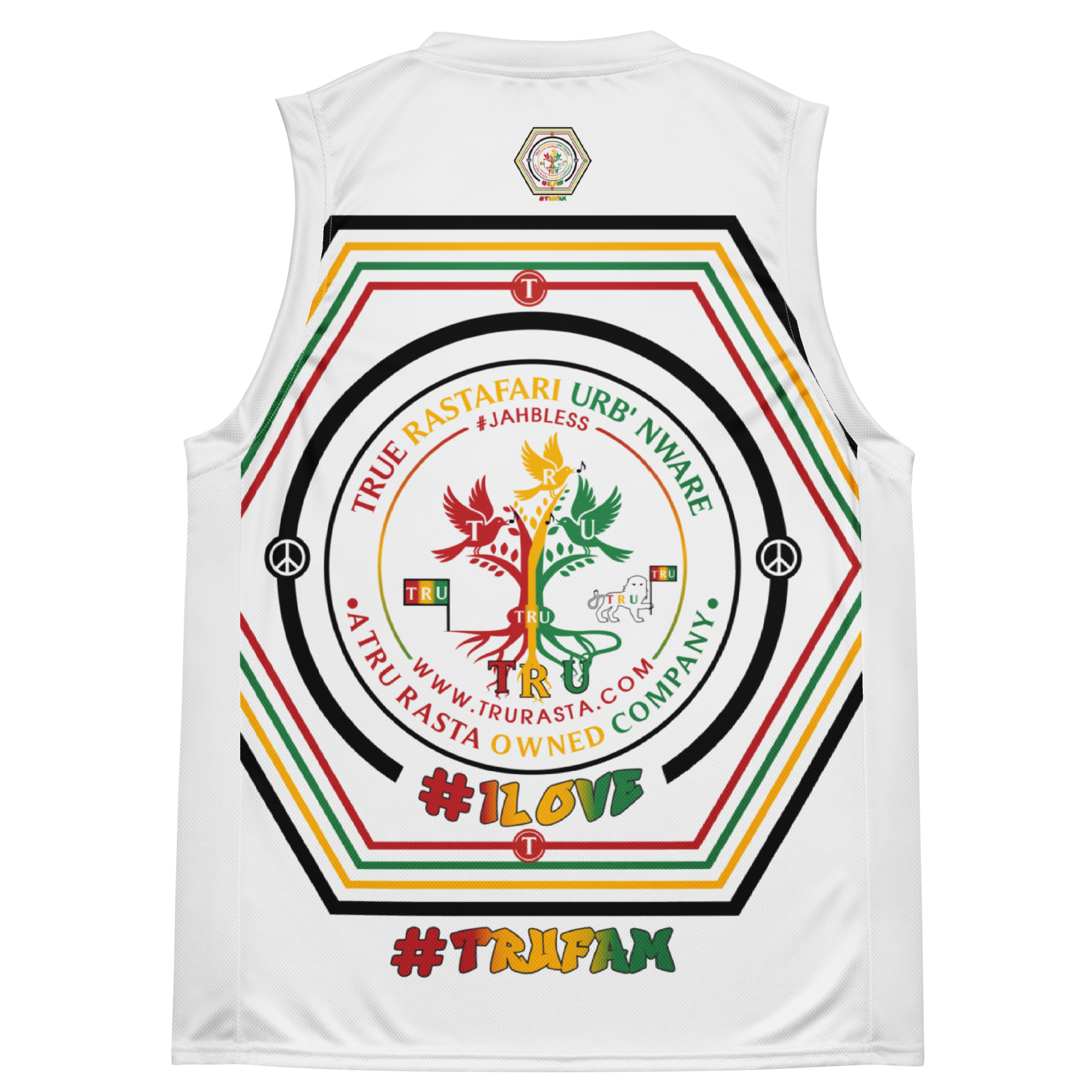 TRU Recycled unisex basketball jersey - Image 2