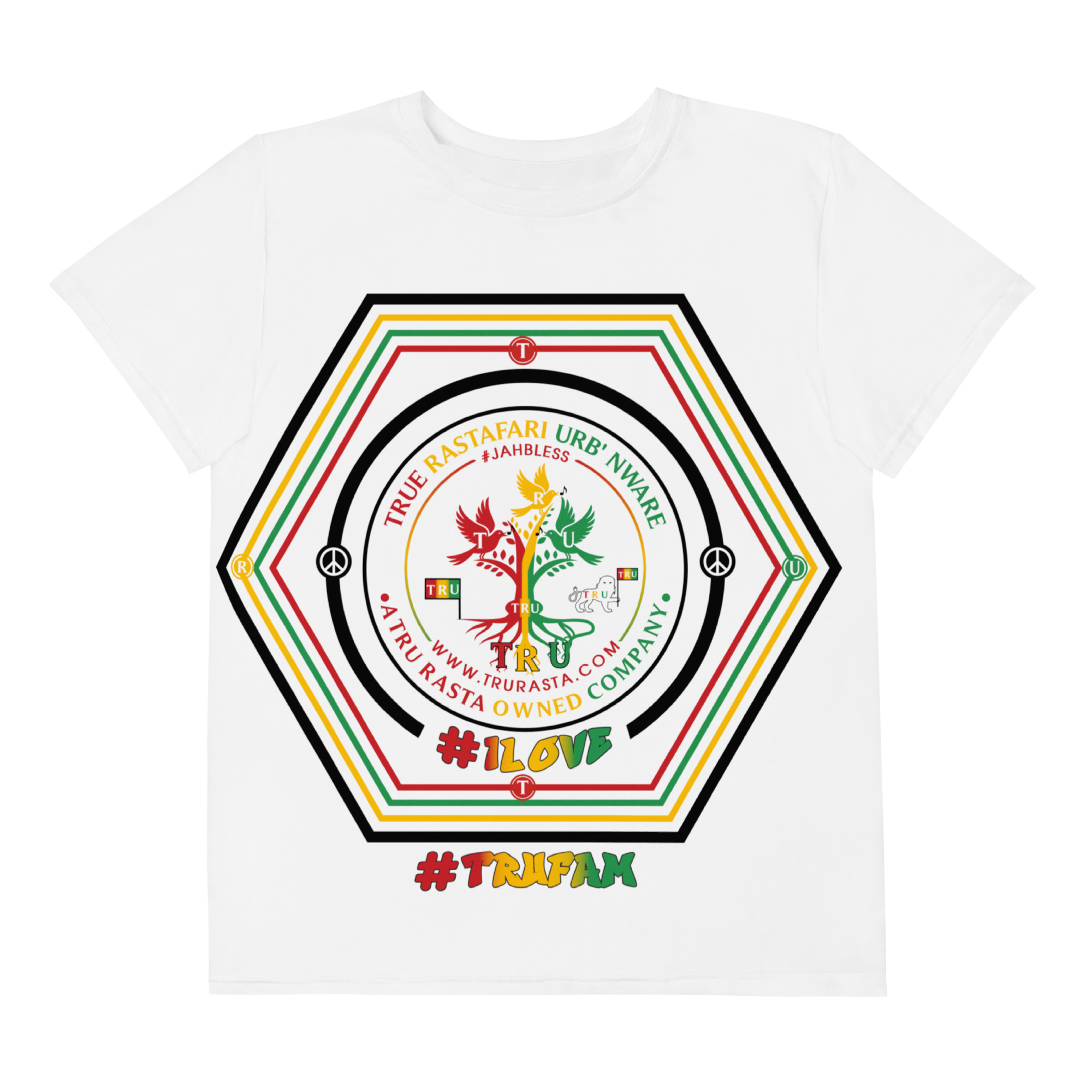 TRU Youth cotton crew neck t-shirt