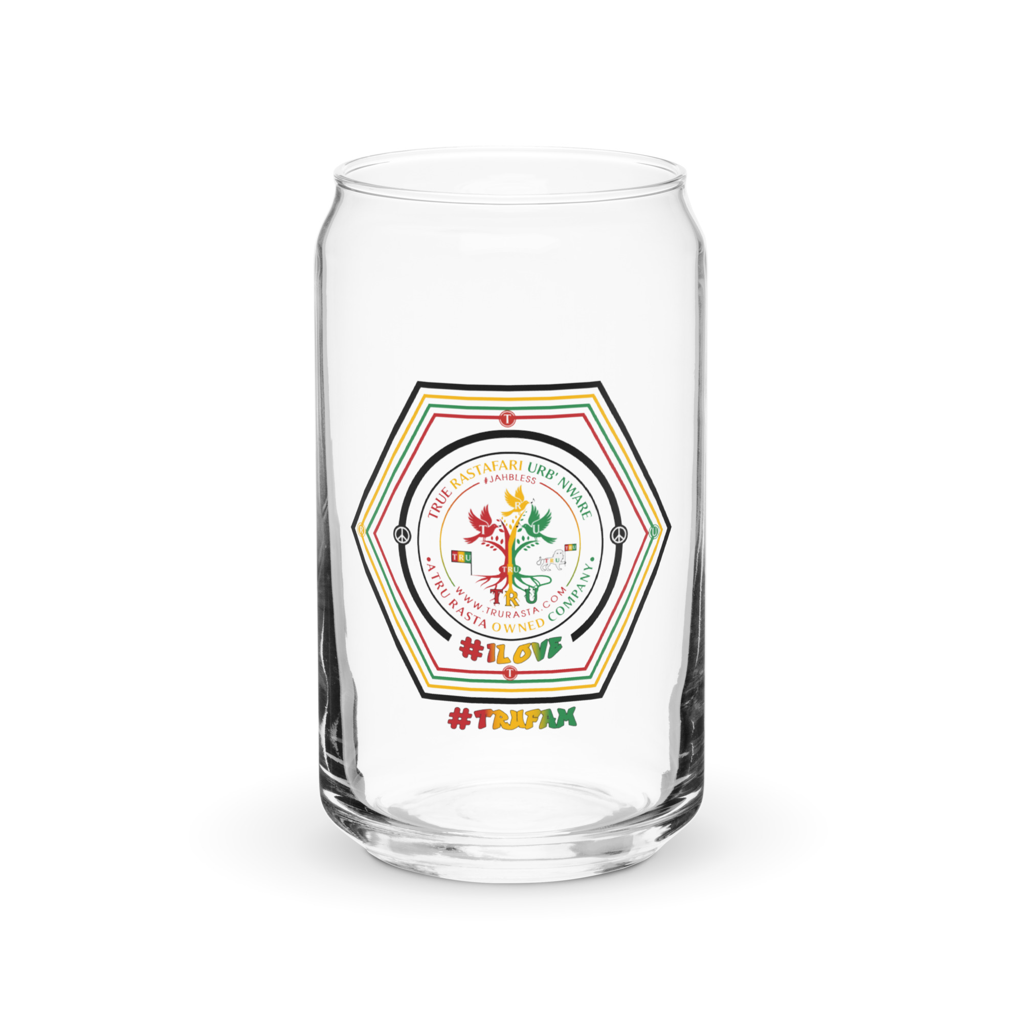 TRU Can-shaped glass