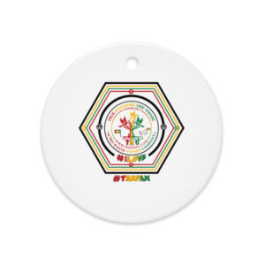 TRU Double-sided ceramic ornaments