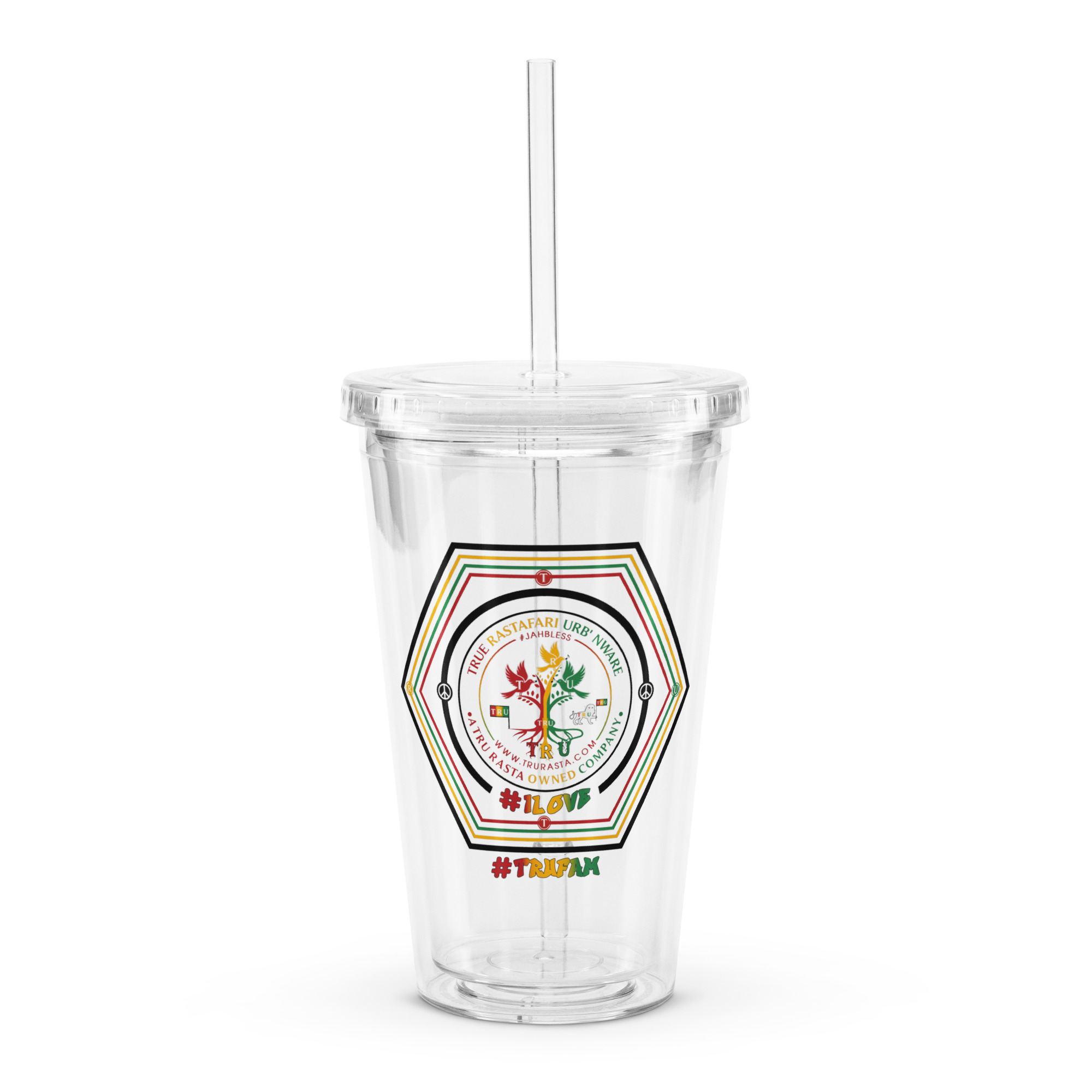 TRU Clear plastic tumbler - Image 2