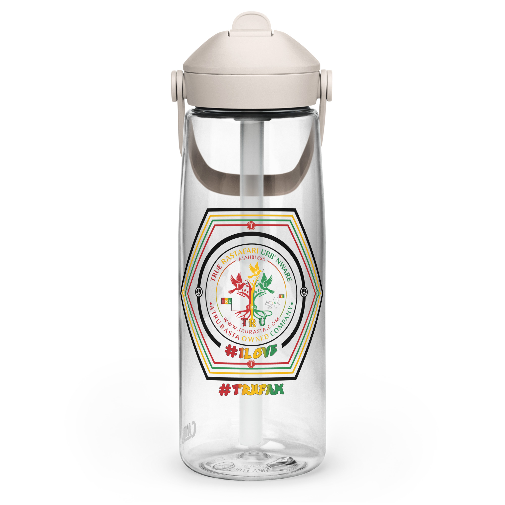 TRU Flip Straw Water Bottle - Image 3