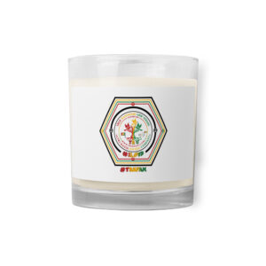TRU Glass jar soy wax candle