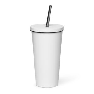 TRU Insulated Tumbler With a Straw