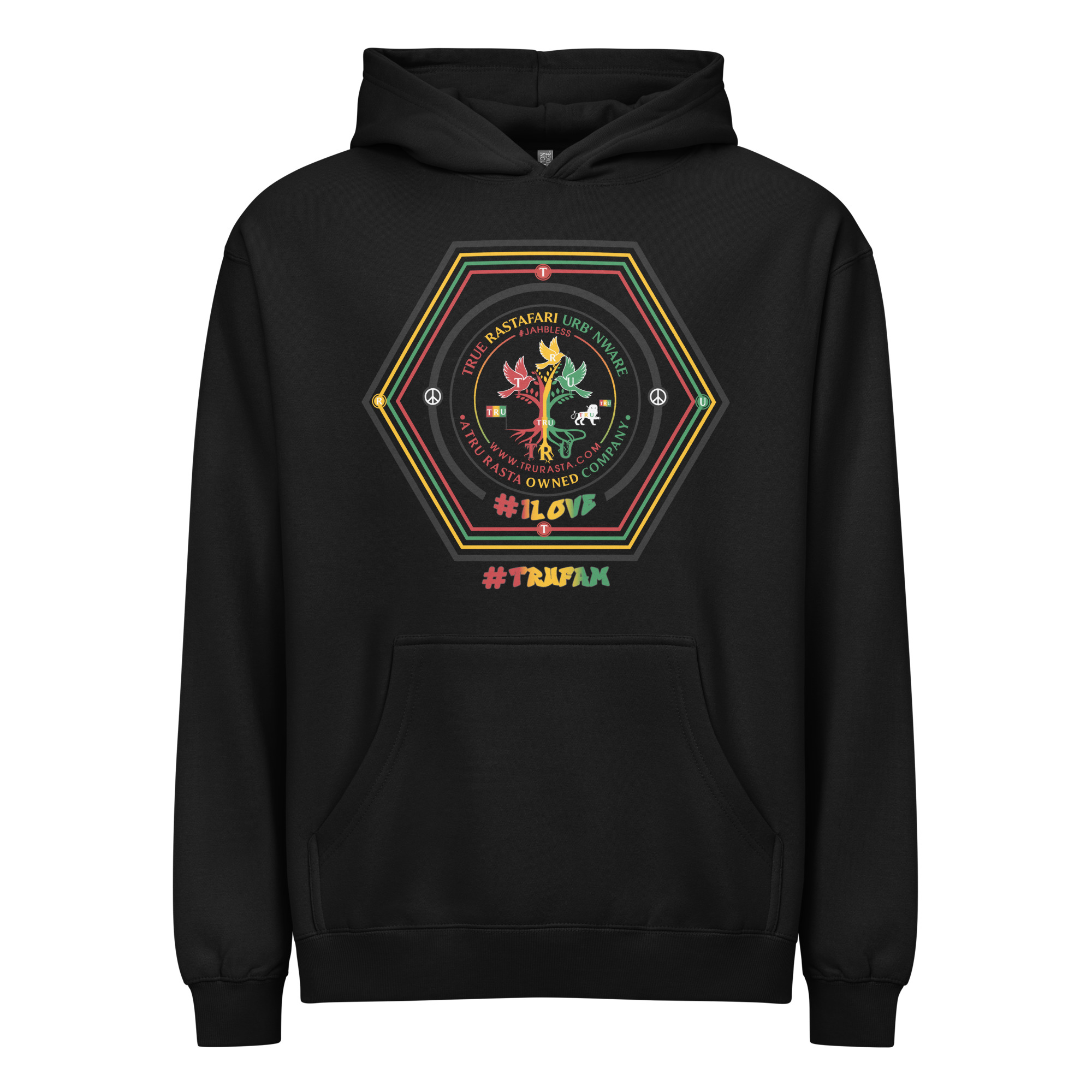TRU men’s box hoodie