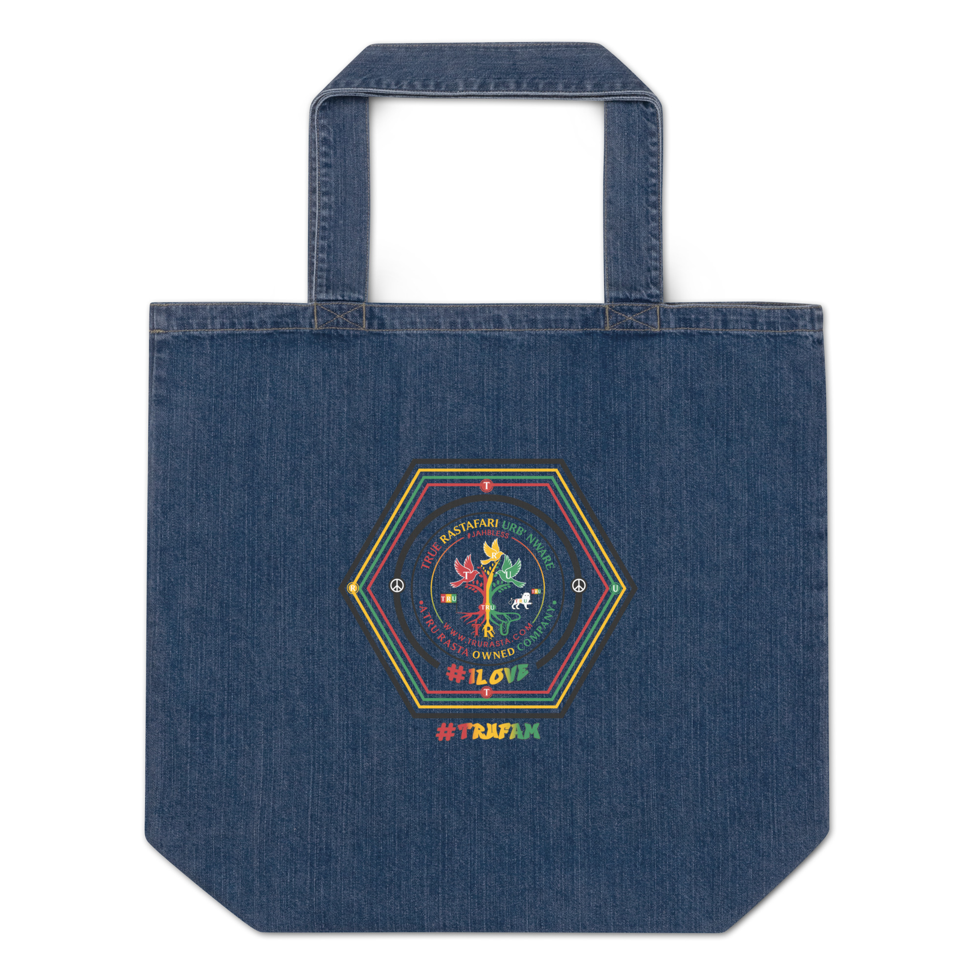 TRU Organic Denim Tote Bag