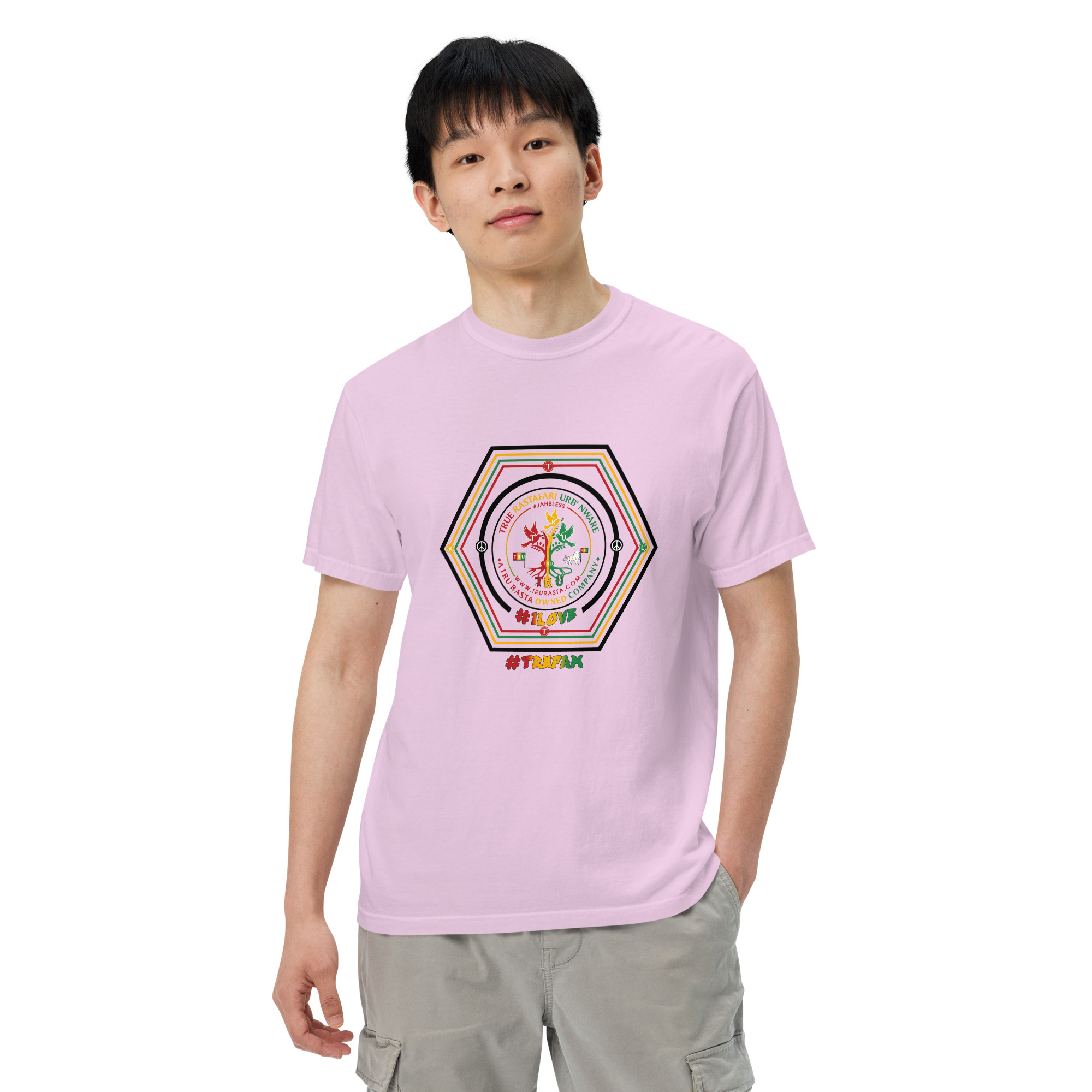 TRU Unisex garment-dyed heavyweight t-shirt - Image 5
