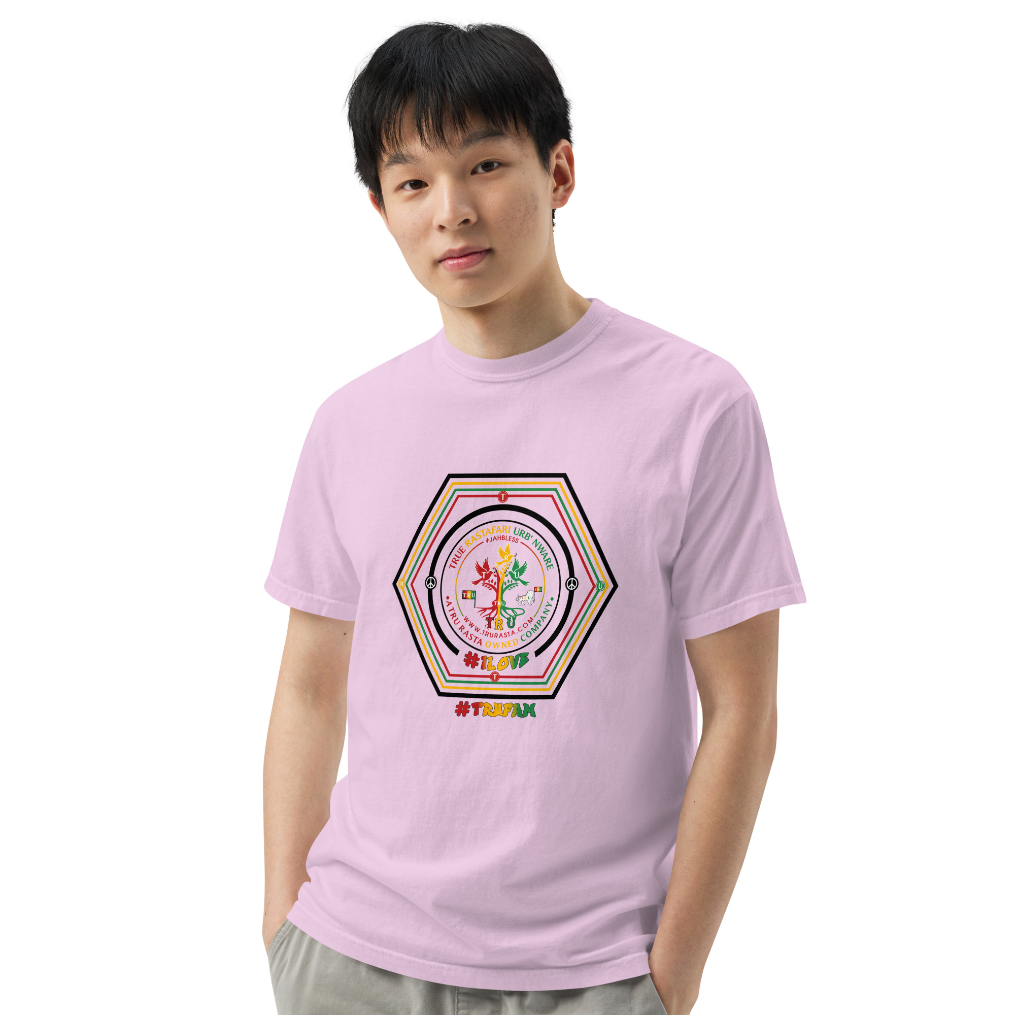 TRU Unisex garment-dyed heavyweight t-shirt - Image 6