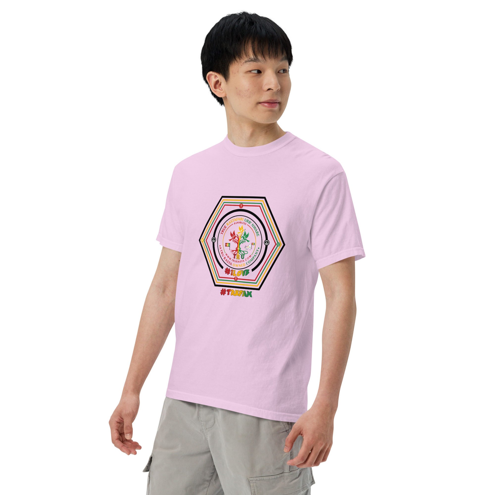 TRU Unisex garment-dyed heavyweight t-shirt - Image 7