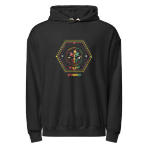 TRU Unisex garment-dyed lightweight hoodie