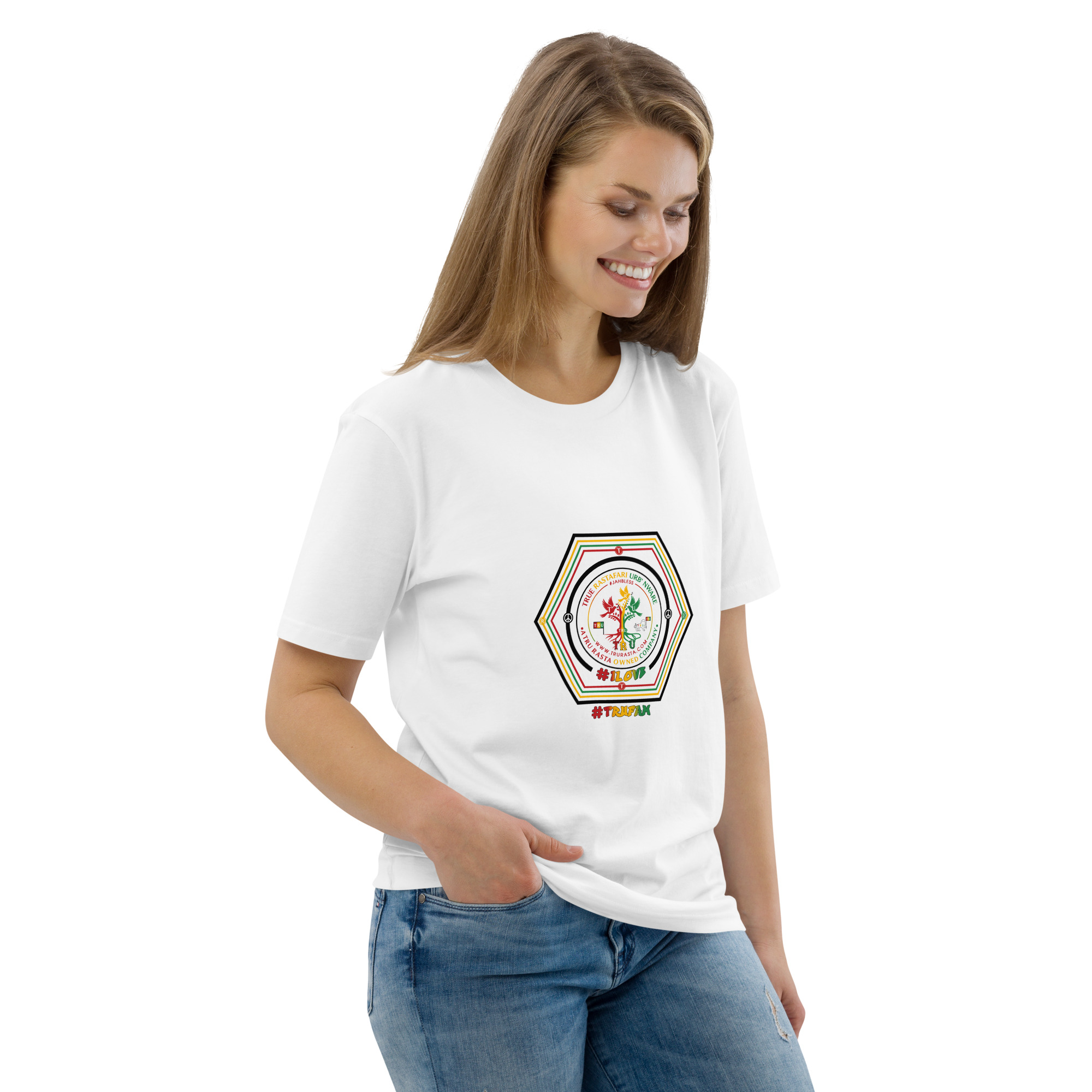 TRU Unisex Organic Cotton T-Shirt - Image 5
