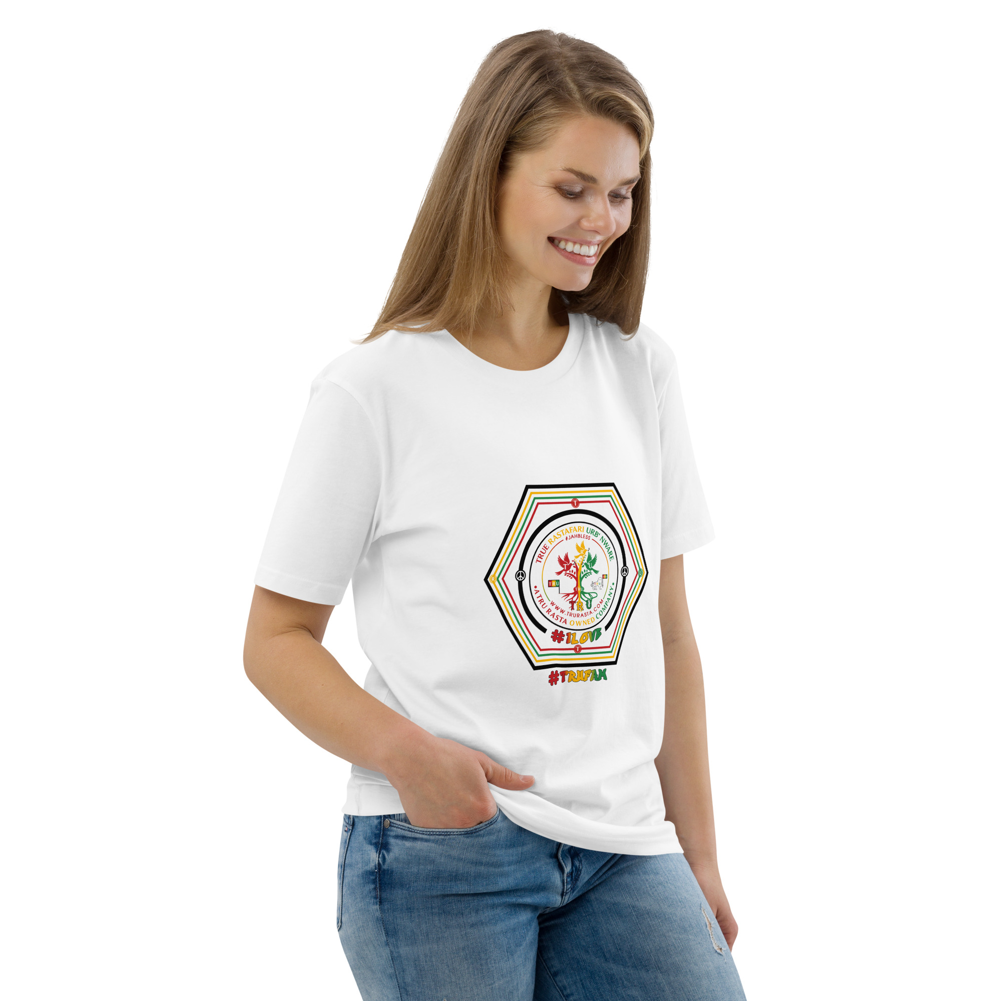 TRU Unisex Organic Cotton T-Shirt - Image 13