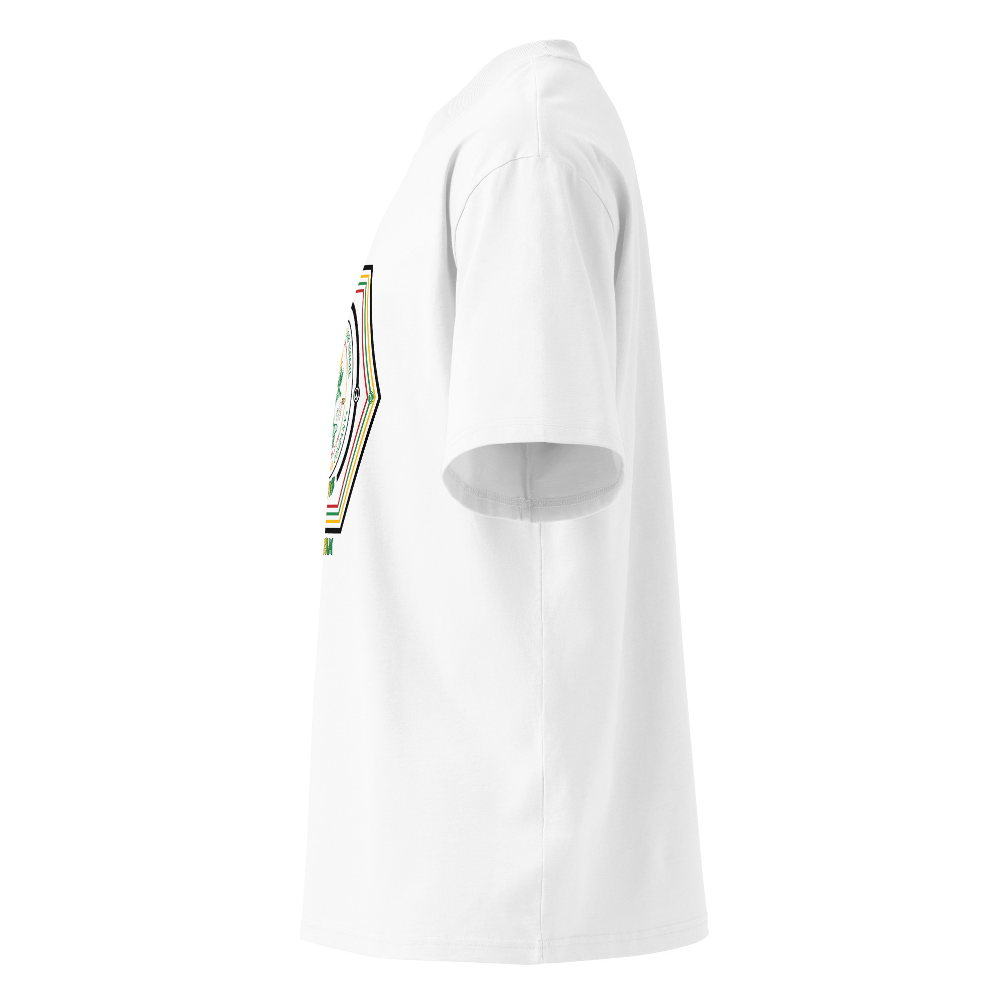 TRU Unisex organic oversized high neck t-shirt - Image 4
