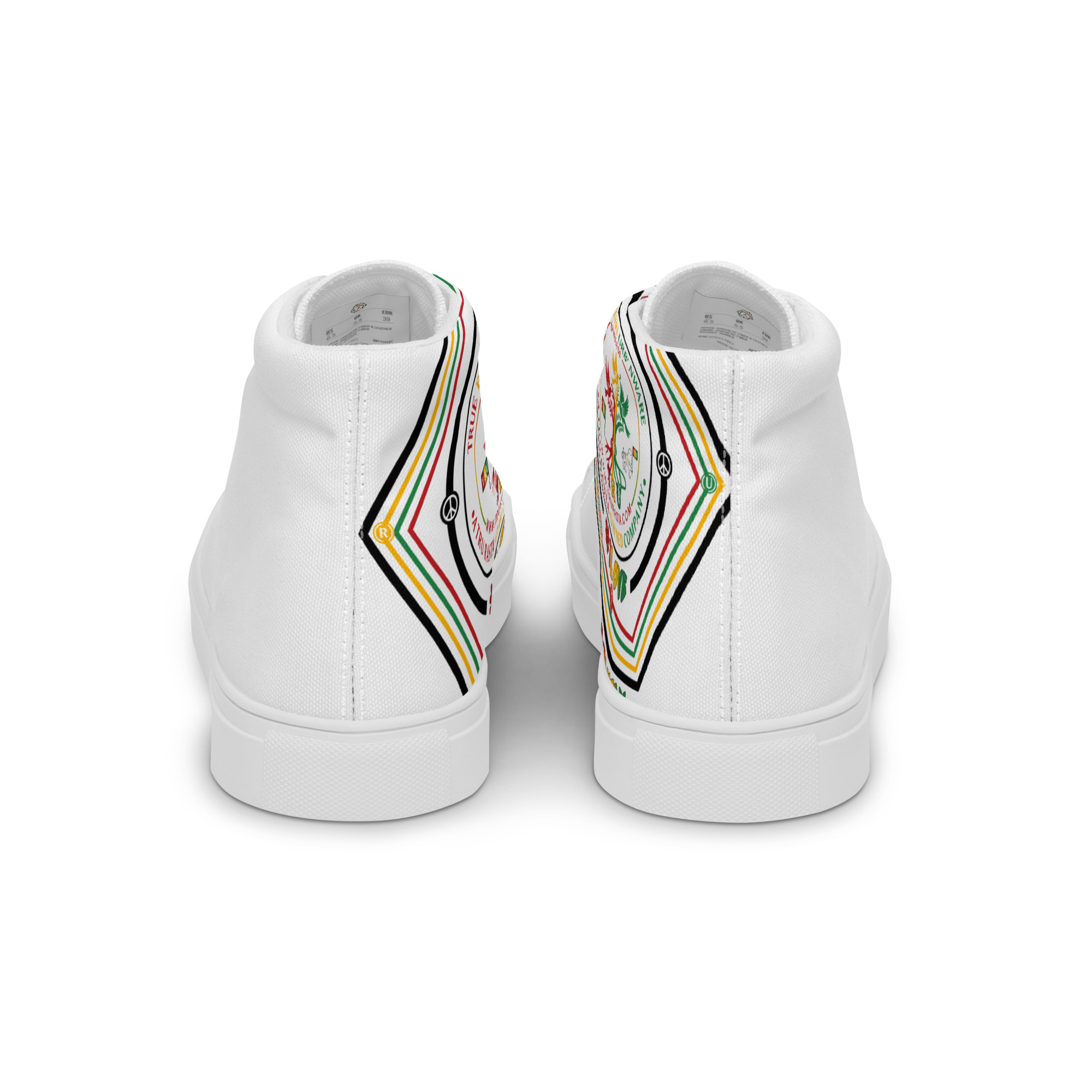 TRU women’s high top canvas shoes