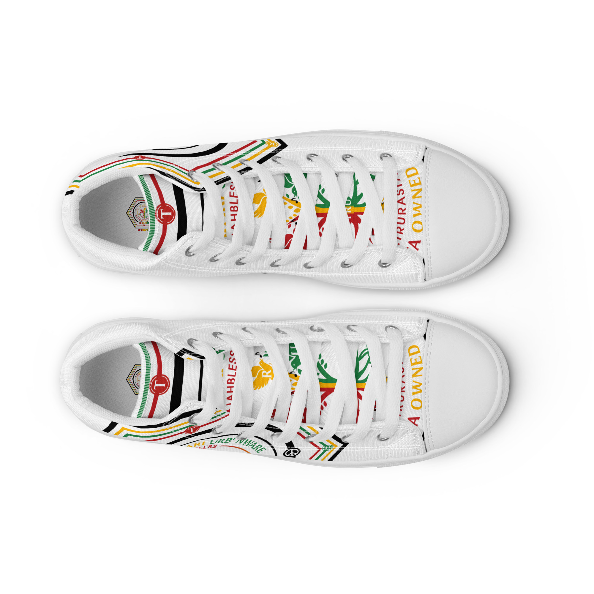 TRU Women’s High Top Canvas Shoes - Image 3