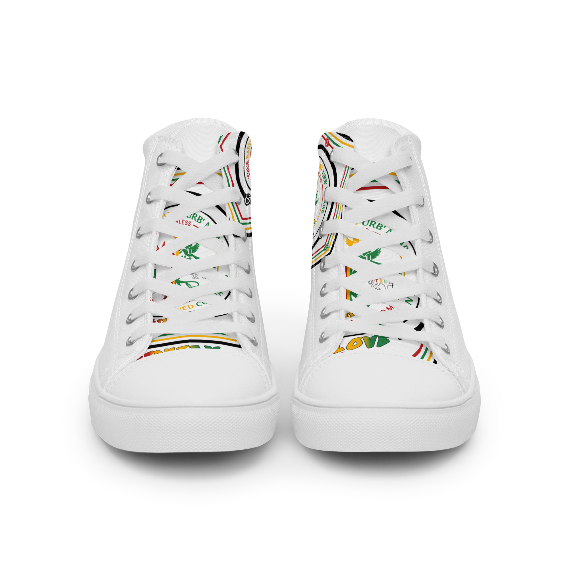 TRU women’s high top canvas shoes - Image 2