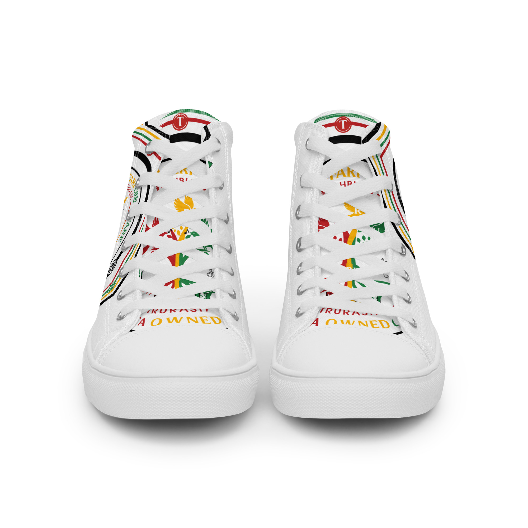 TRU Women’s High Top Canvas Shoes - Image 2