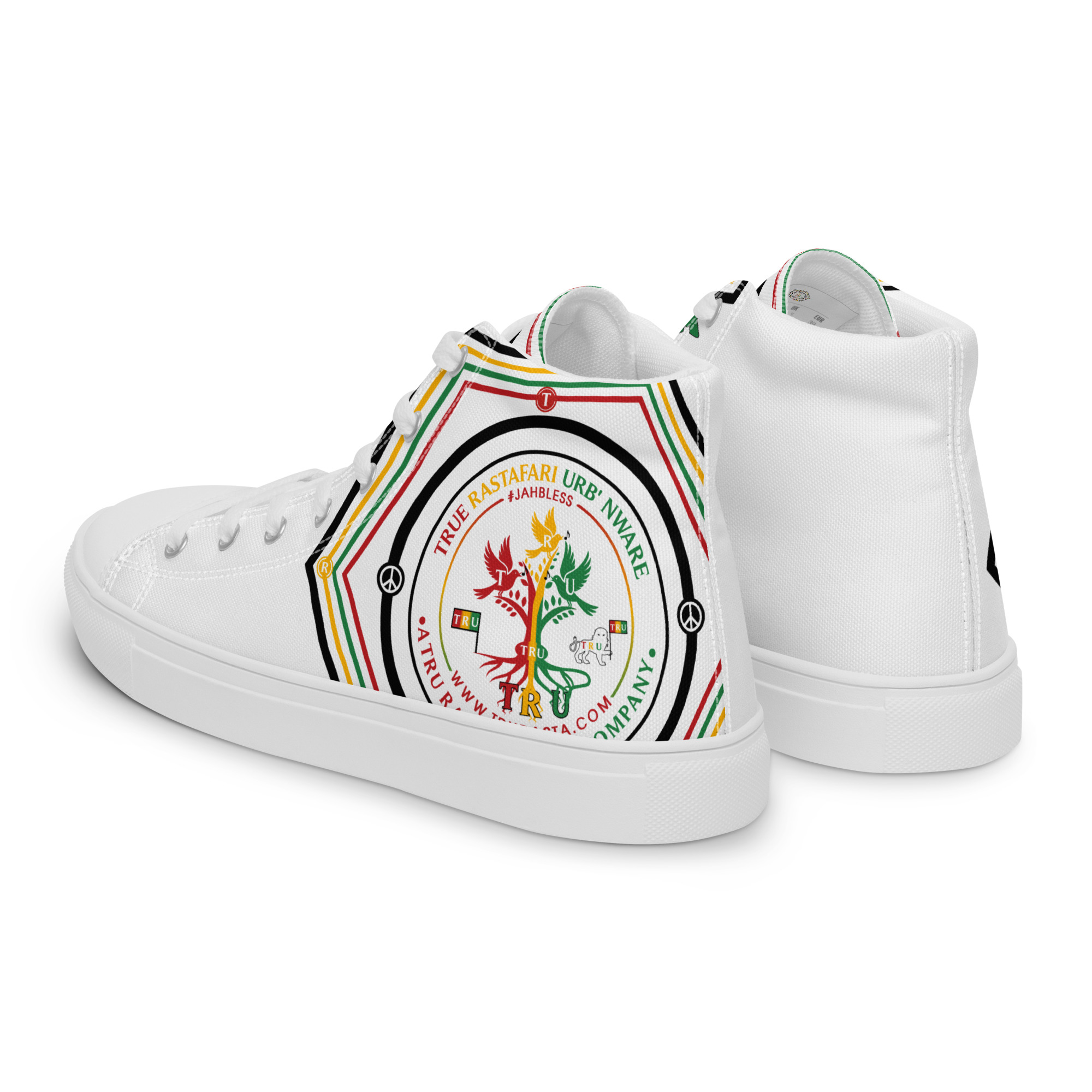 TRU Women’s High Top Canvas Shoes - Image 5