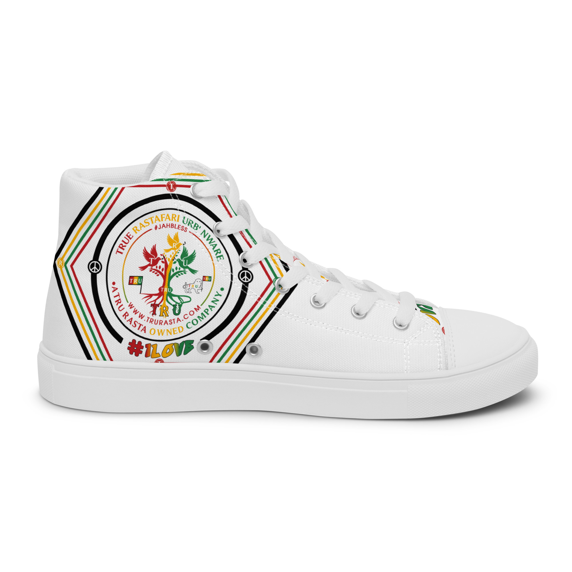 TRU women’s high top canvas shoes - Image 10