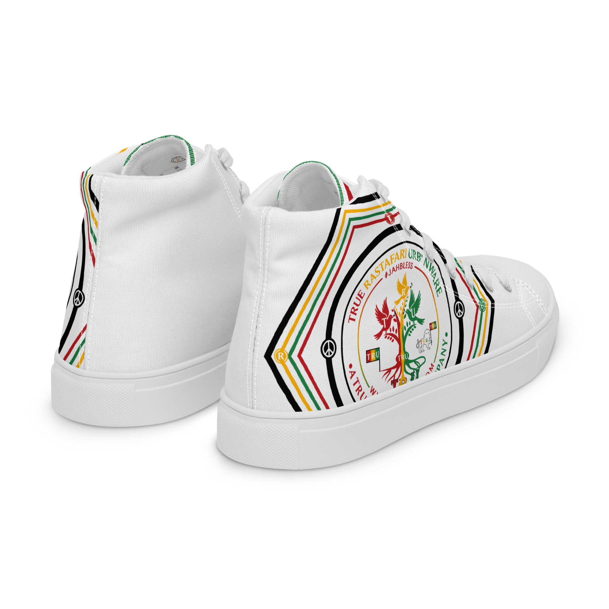 TRU Women’s High Top Canvas Shoes - Image 8