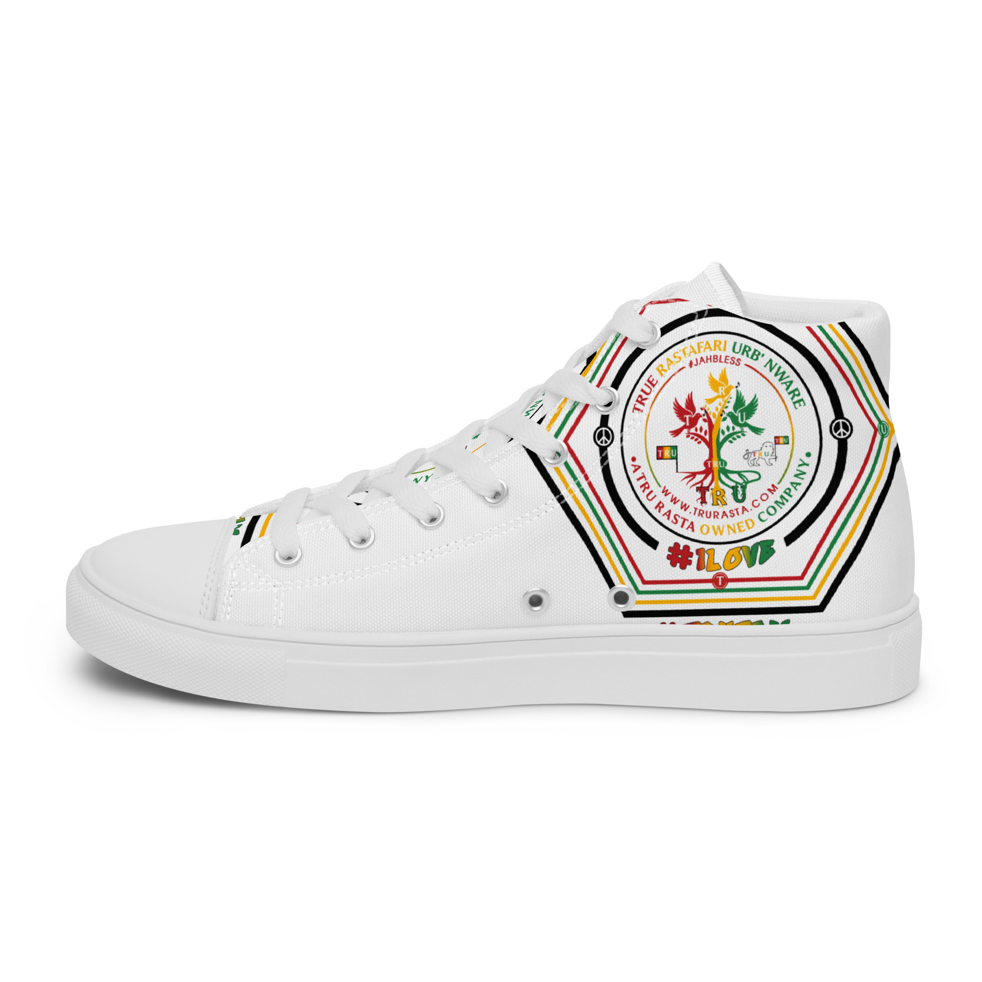 TRU women’s high top canvas shoes - Image 12