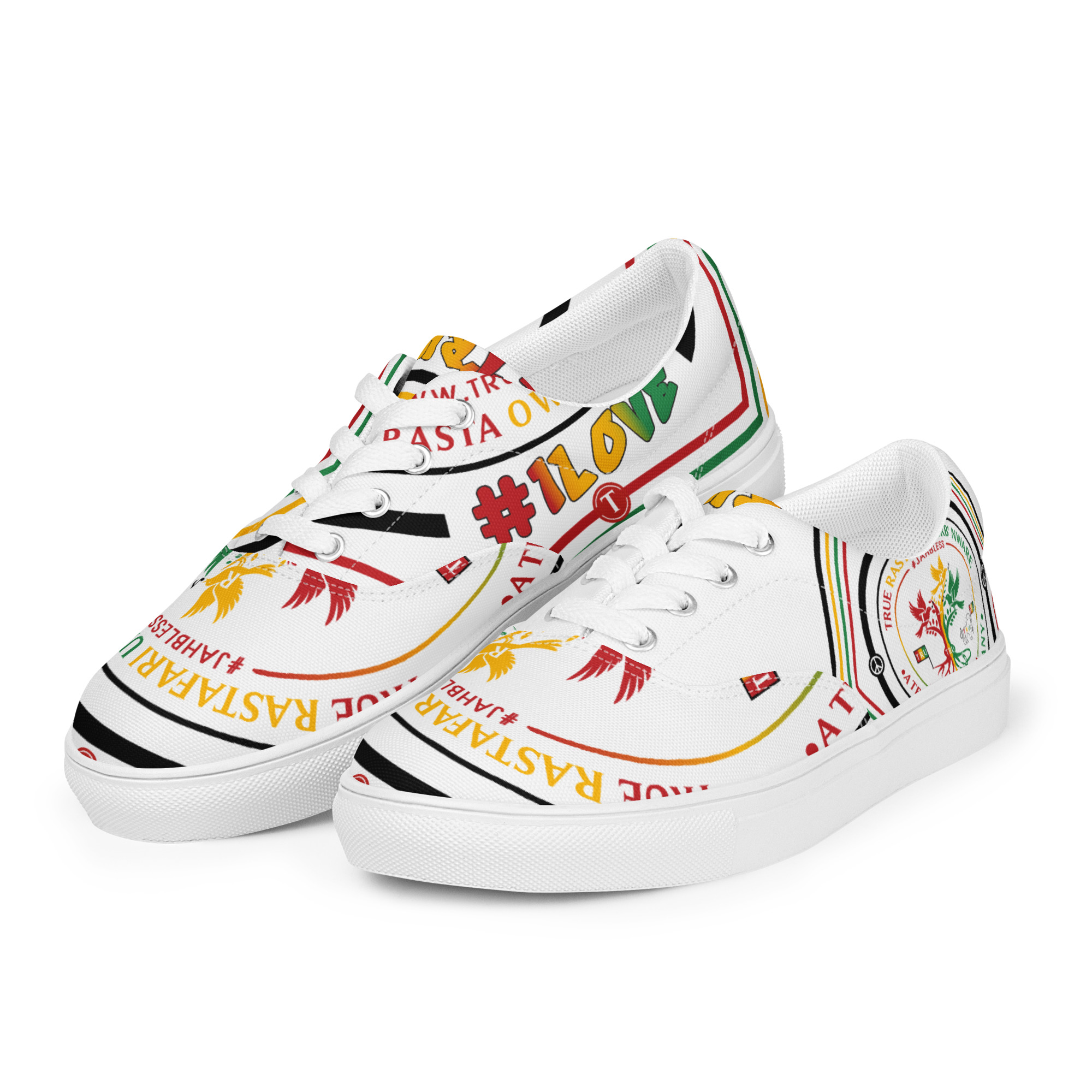 TRU Women’s lace-up canvas shoes - Image 5