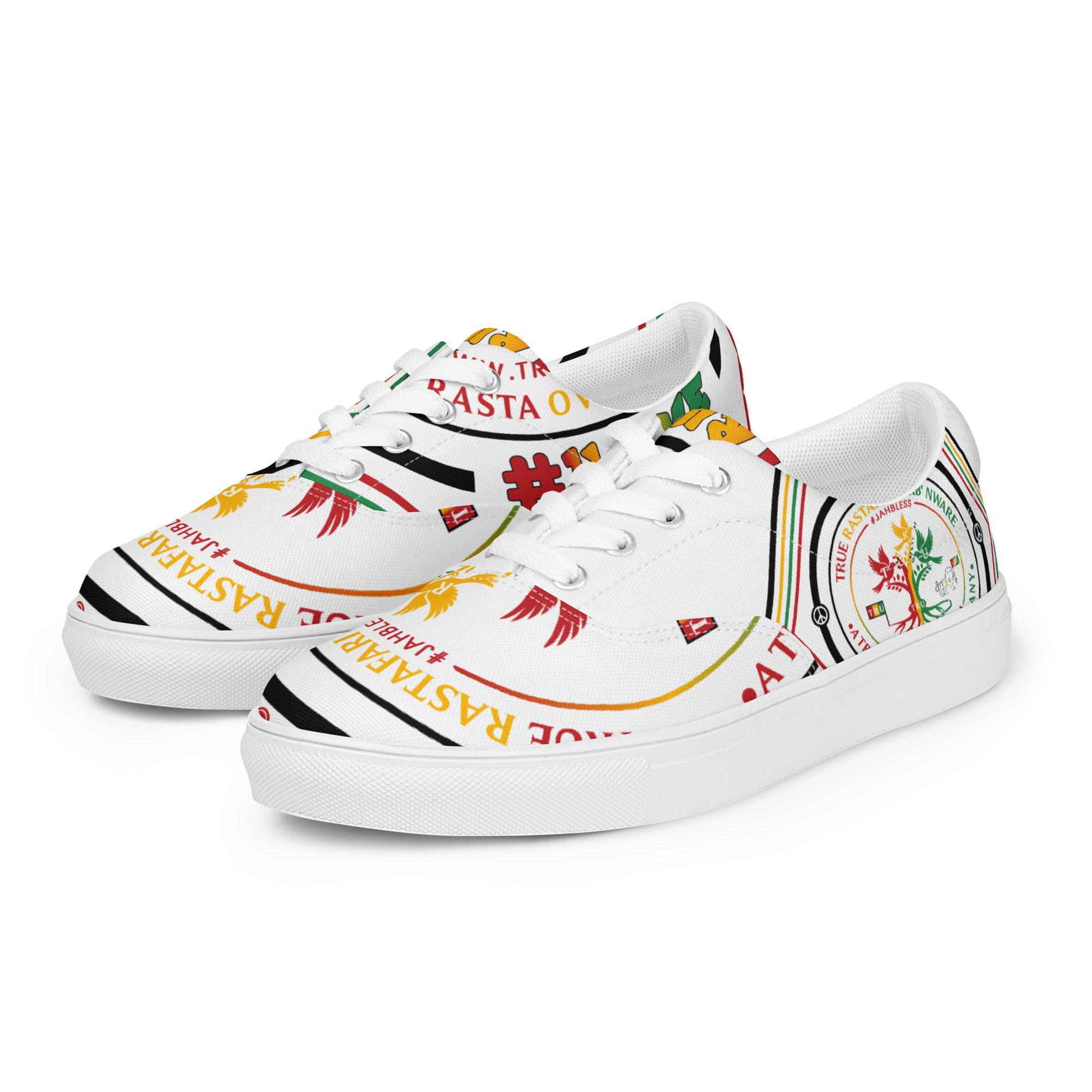 TRU Women’s lace-up canvas shoes - Image 2
