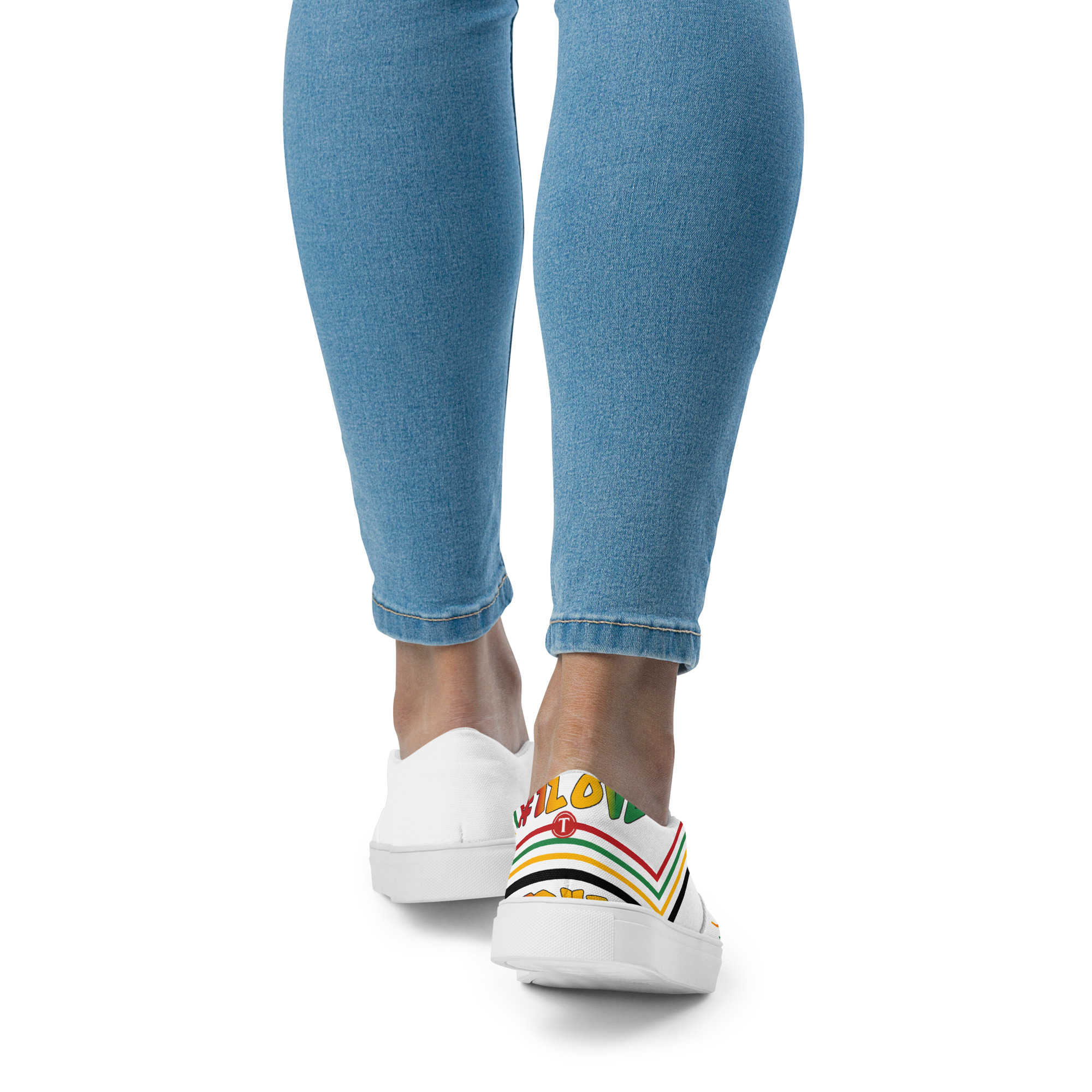 TRU Women’s slip-on canvas shoes - Image 2