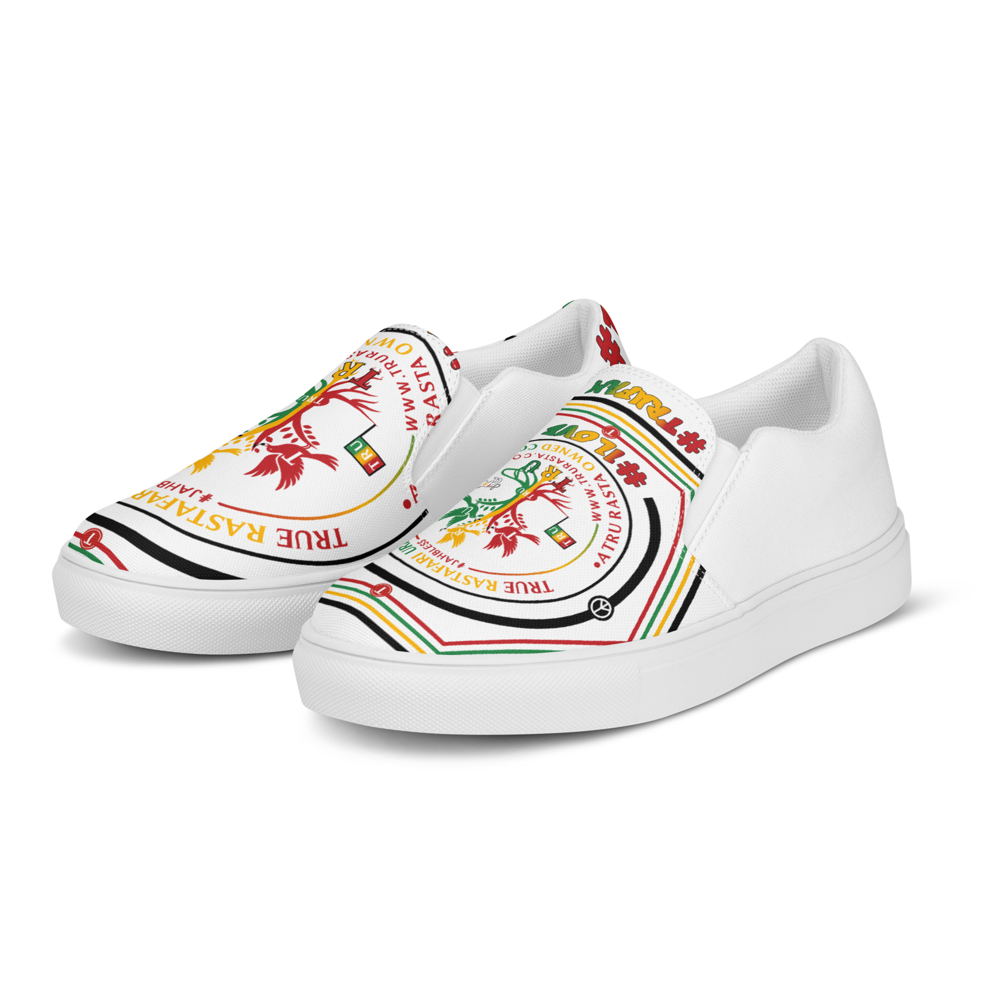 TRU Women’s slip-on canvas shoes - Image 2