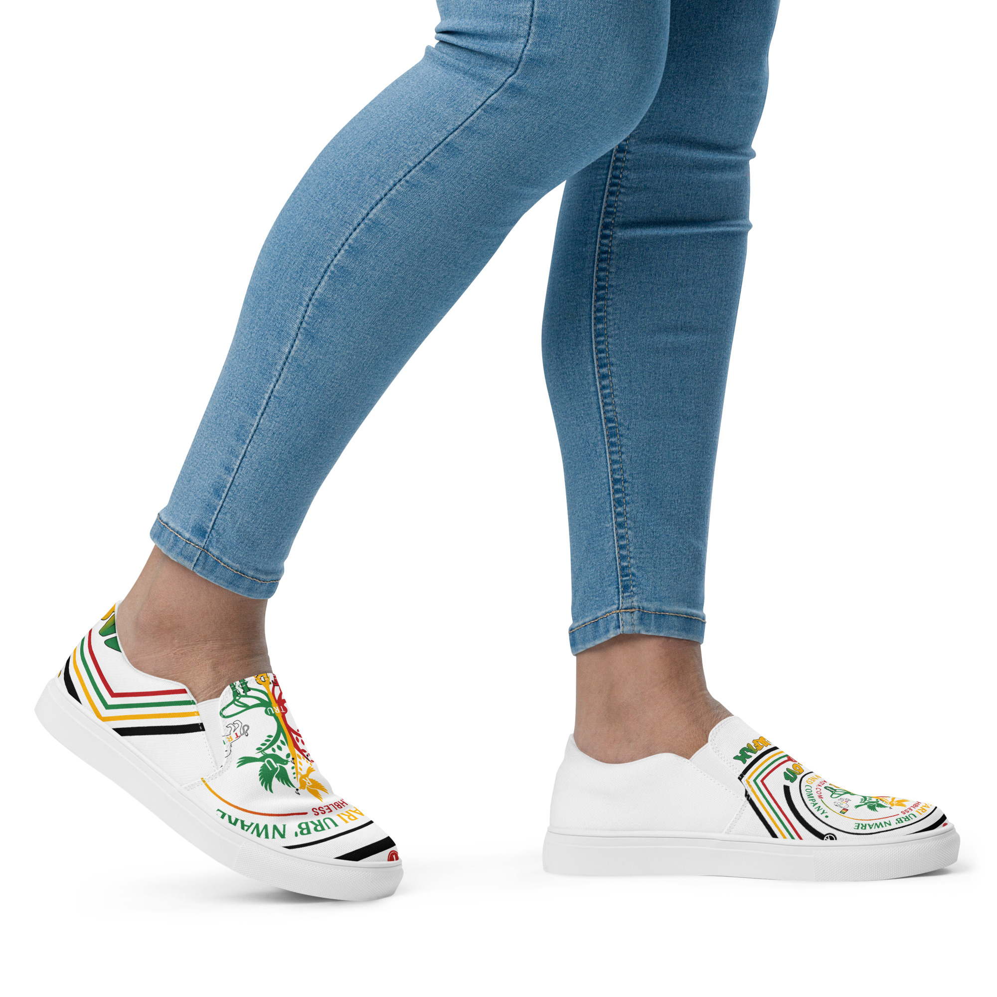 TRU Women’s slip-on canvas shoes - Image 3