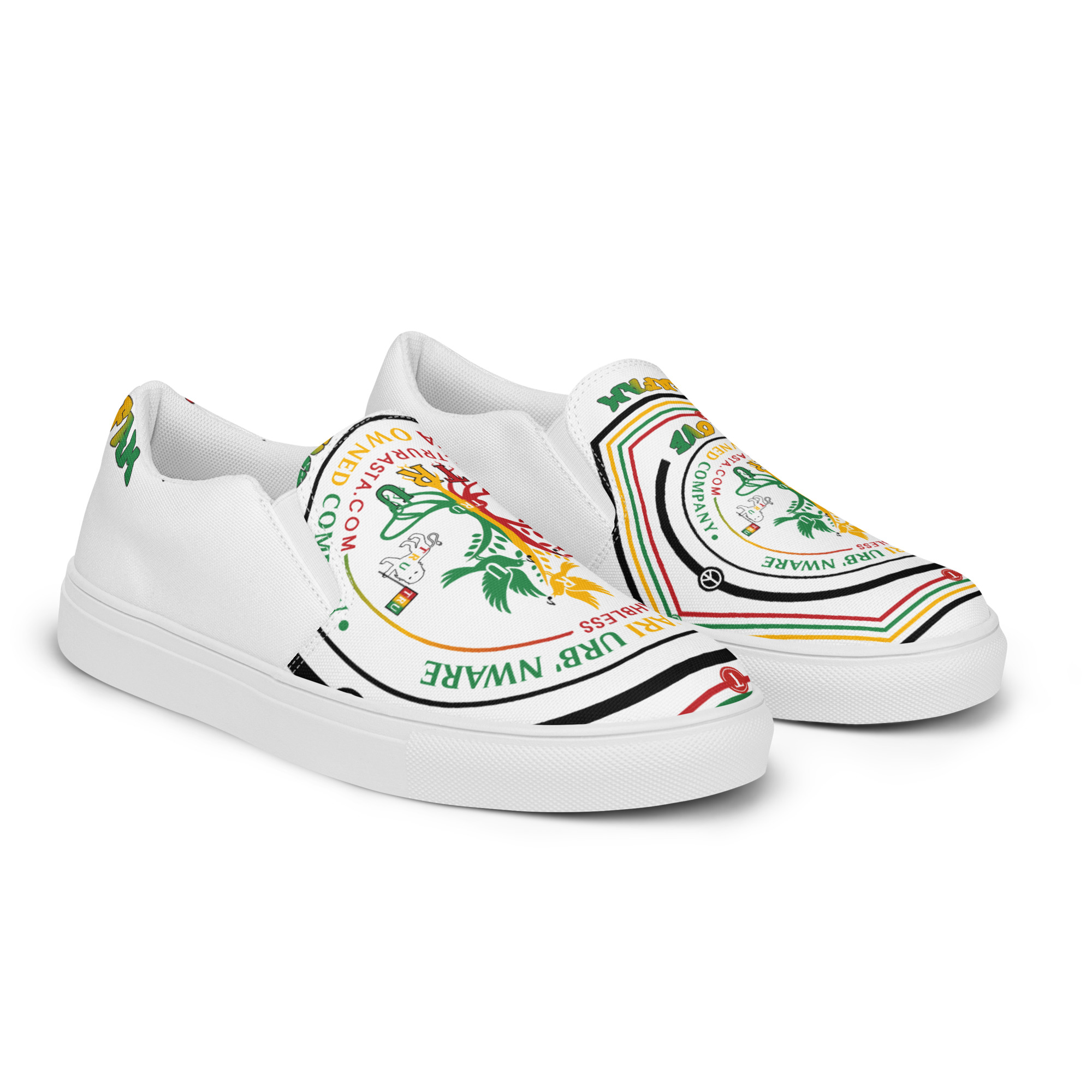 TRU Women’s slip-on canvas shoes - Image 3